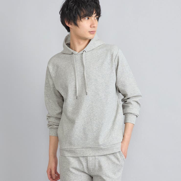 LT.GRAY | 【RONEL】ライトダンボールフーディーパーカー | coen【men】