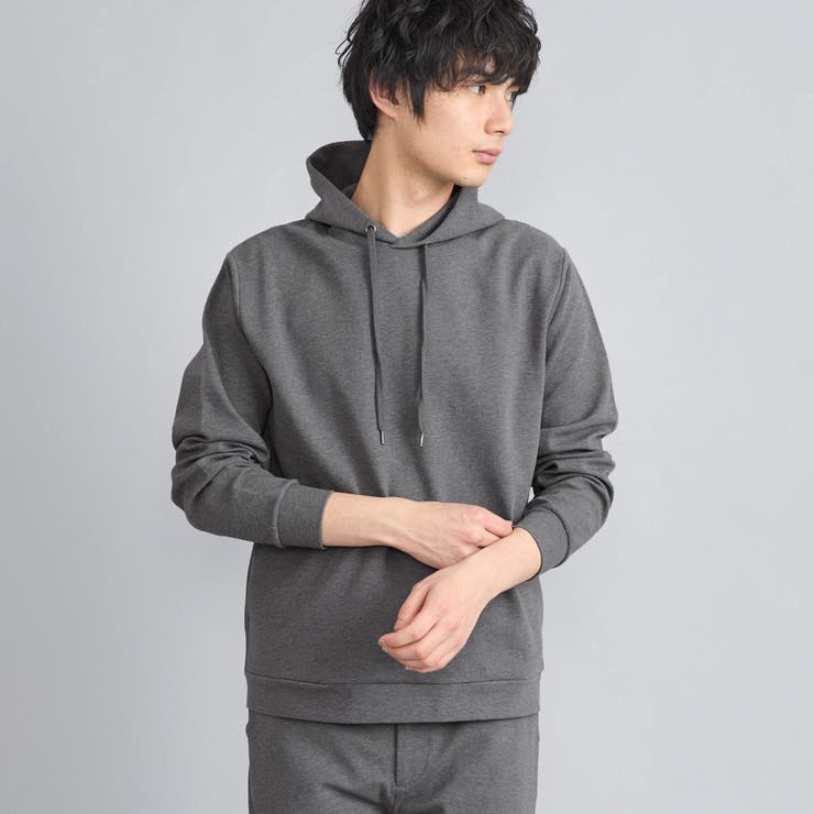 DK.GRAY | 【RONEL】ライトダンボールフーディーパーカー | coen【men】