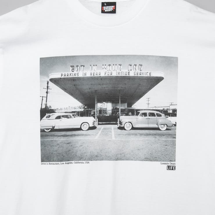 【RONEL】LIFE／ライフ別注フォトプリントTシャツ | coen【men】 | 詳細画像17 