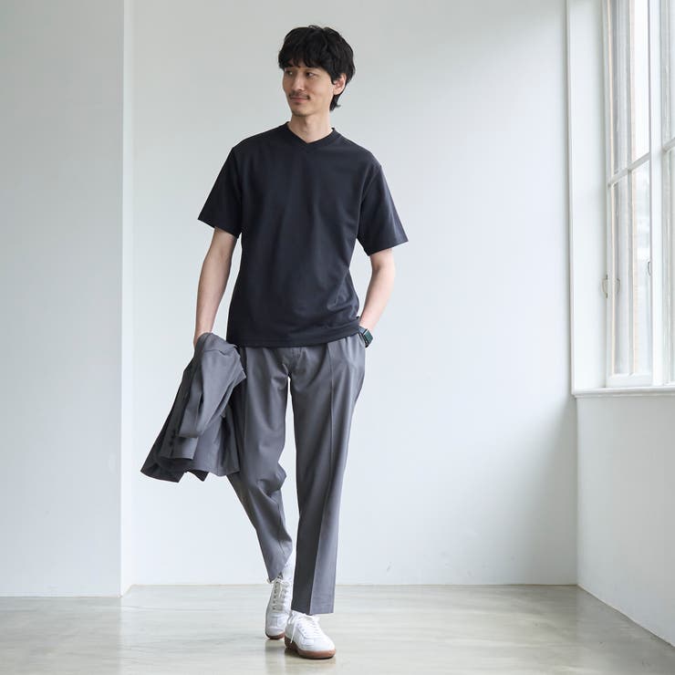 【RONEL】PLATING VネックTシャツ | coen【men】 | 詳細画像12 