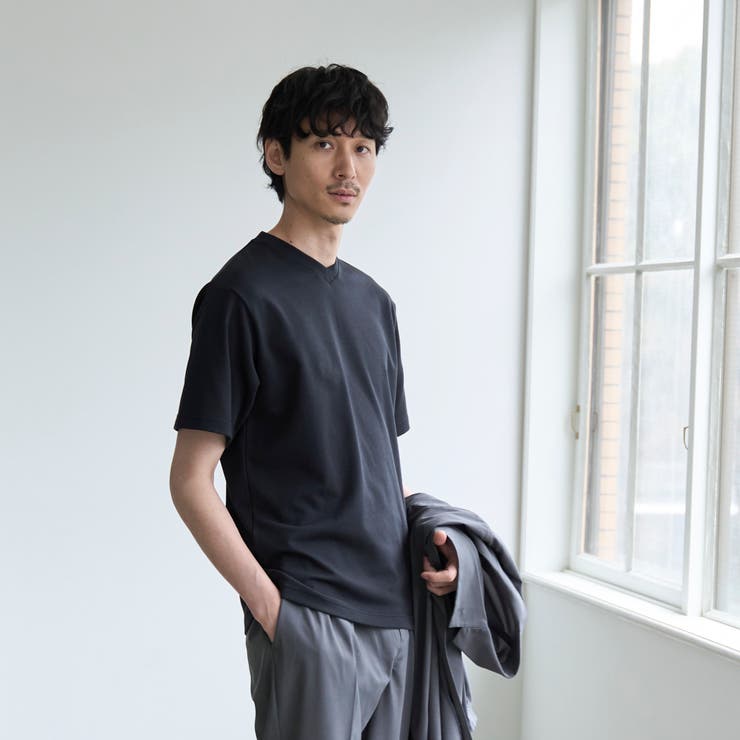 【RONEL】PLATING VネックTシャツ | coen【men】 | 詳細画像13 