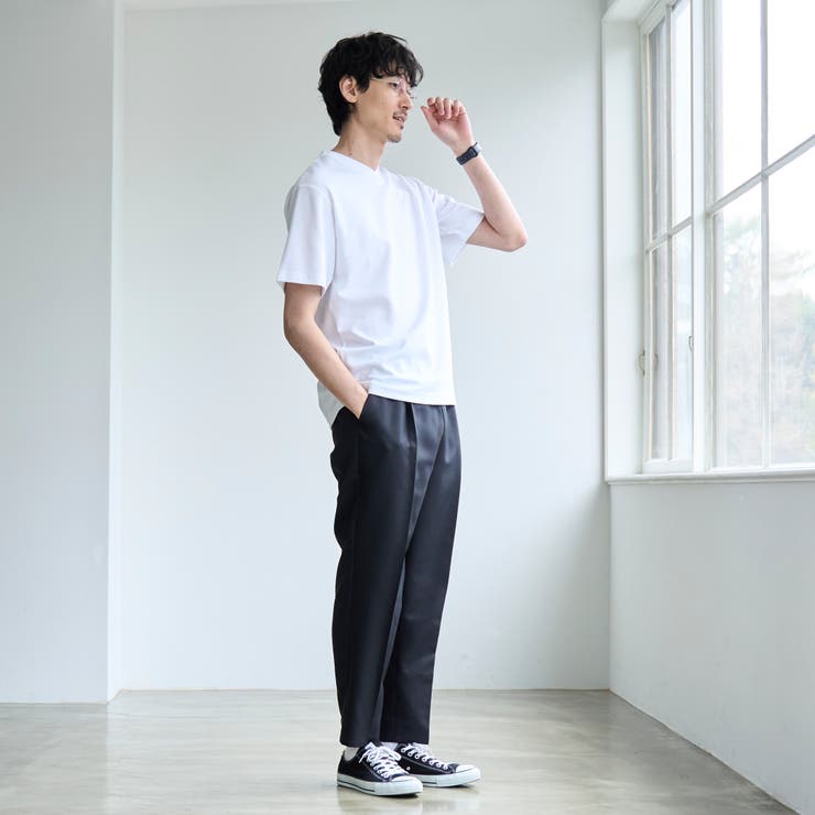 【RONEL】PLATING VネックTシャツ | coen【men】 | 詳細画像7 