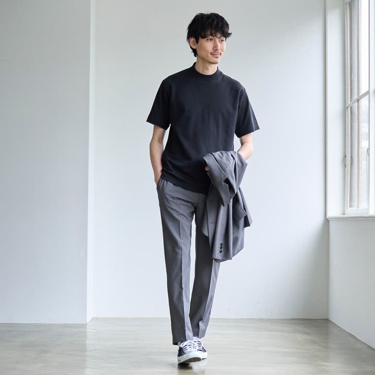 【RONEL】PLATINGジャケットネックTシャツ | coen【men】 | 詳細画像10 