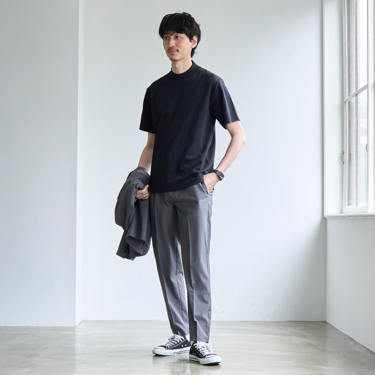 【RONEL】PLATINGジャケットネックTシャツ | coen【men】 | 詳細画像12 