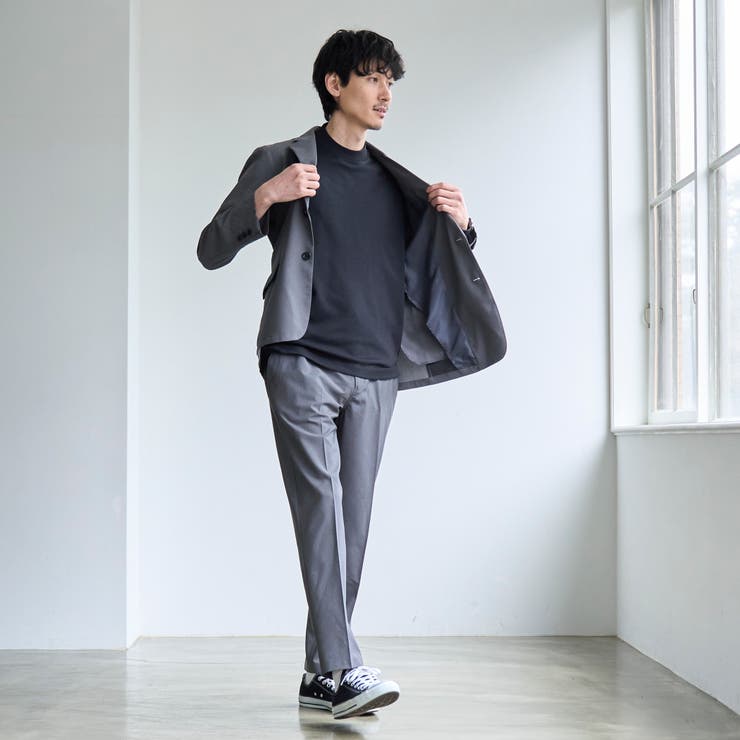 【RONEL】PLATINGジャケットネックTシャツ | coen【men】 | 詳細画像14 