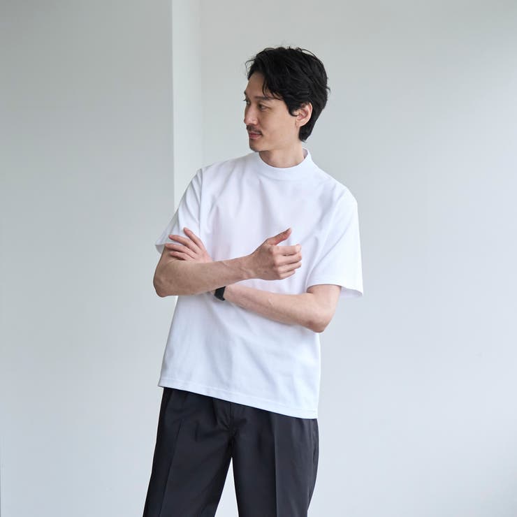 【RONEL】PLATINGジャケットネックTシャツ | coen【men】 | 詳細画像7 
