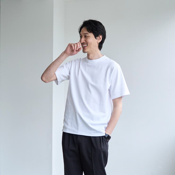 【RONEL】PLATINGベーシッククルーネックTシャツ | coen【men】 | 詳細画像6 