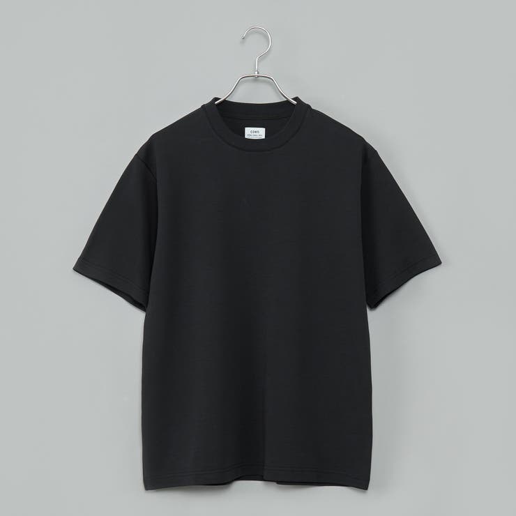 BLACK | 【RONEL】PLATINGベーシッククルーネックTシャツ | coen【men】