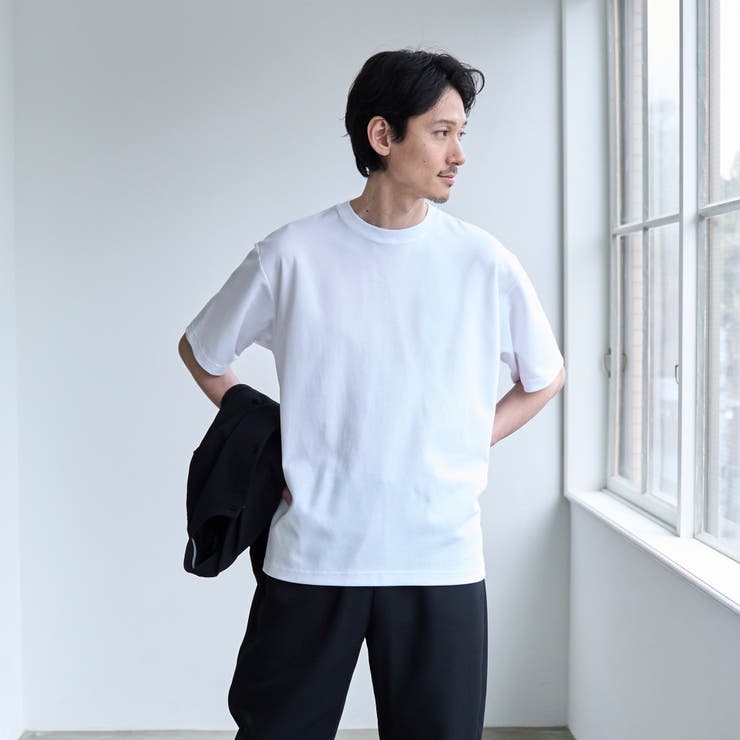 【RONEL】PLATINGワイドクルーネックTシャツ | coen【men】 | 詳細画像4 