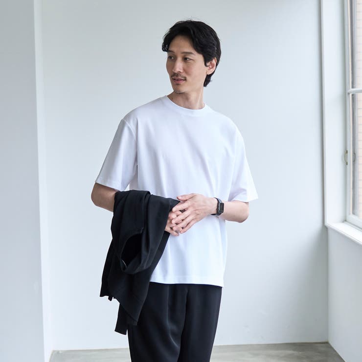 【RONEL】PLATINGワイドクルーネックTシャツ | coen【men】 | 詳細画像6 