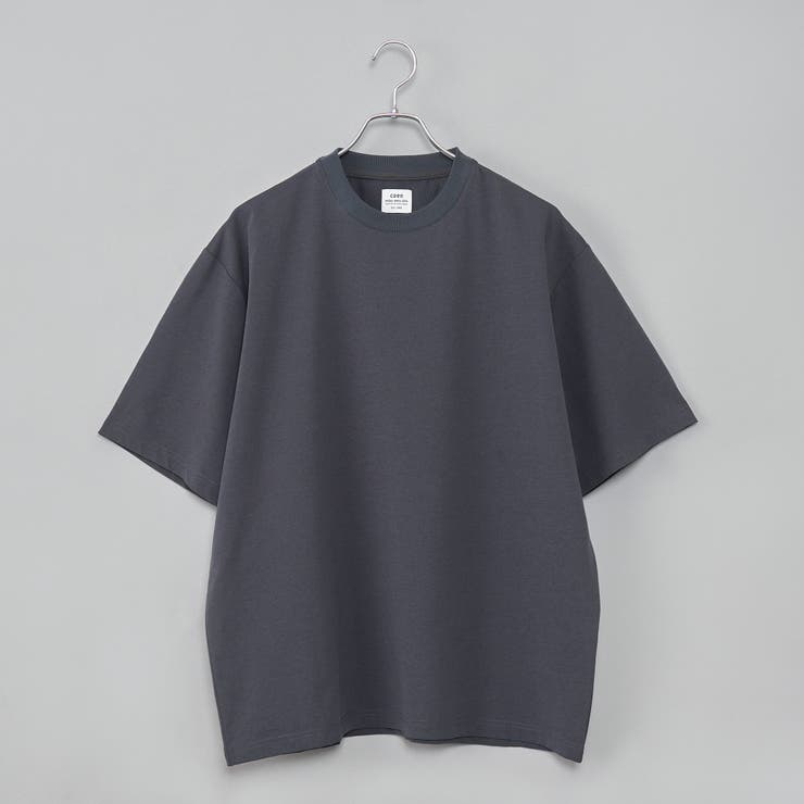DK.GRAY | 【RONEL】ワイドクルーネックTシャツ | coen【men】