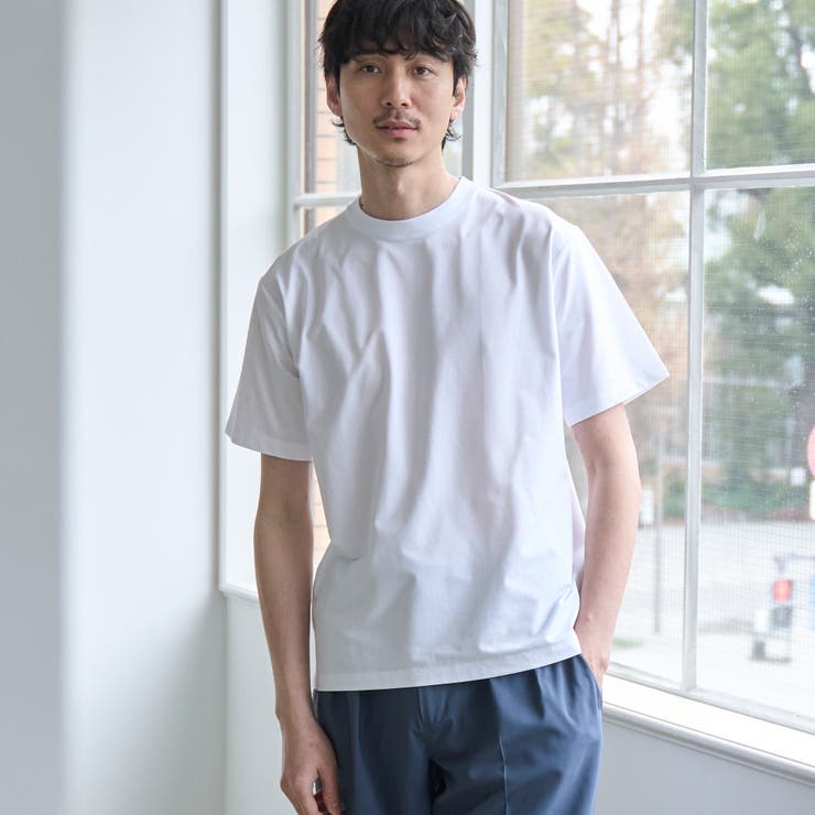 WHITE | 【RONEL】ベーシッククルーネックTシャツ | coen【men】