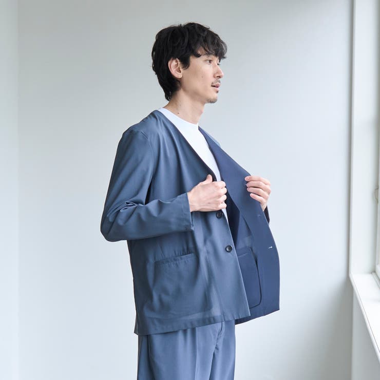 【セール】福袋/福箱ファッション通販 RONEL】COOLMAXトロピカル/ノーカラージャケット[品番 服&ファッション小物