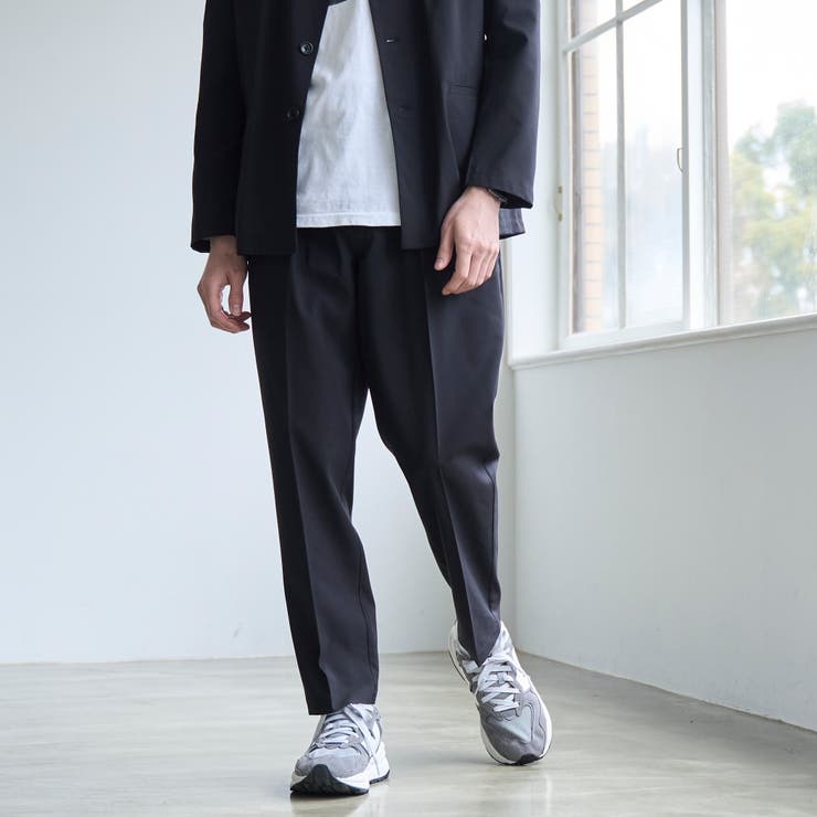 Kolor コーティングウールトロピカル 2タックテーパードパンツ　サイズ3 Kolor コーティングウールトロピカル 2タックテーパードパンツ