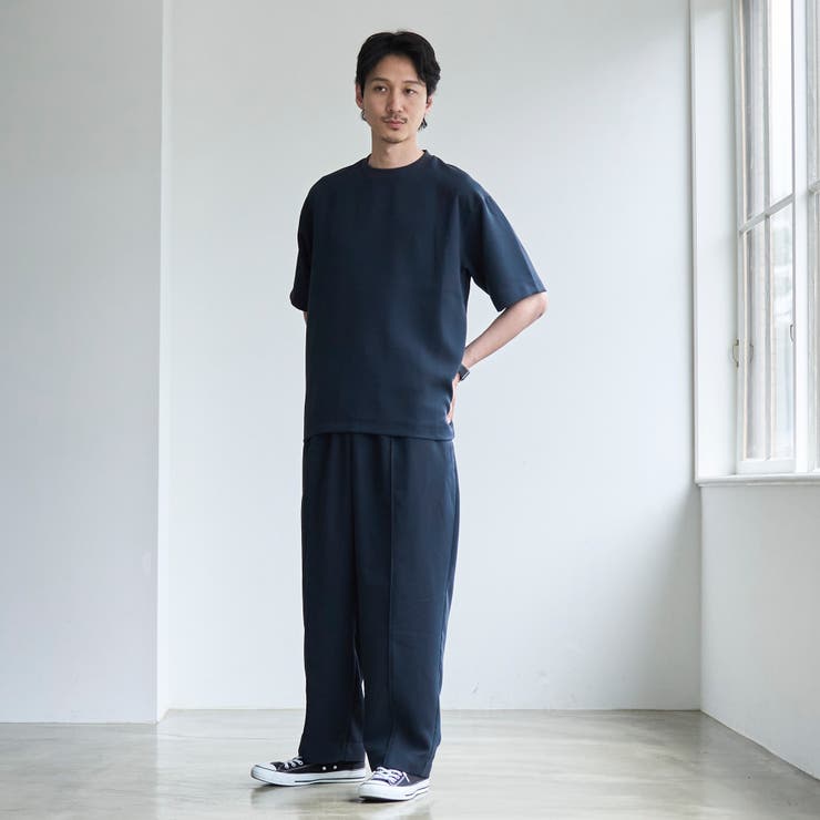 【RONEL】フクレ2重織イージーワイドパンツ | coen【men】 | 詳細画像5 