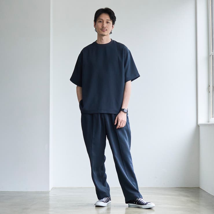 【RONEL】フクレ2重織イージーワイドパンツ | coen【men】 | 詳細画像7 