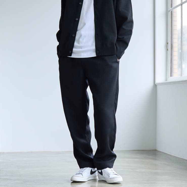 【RONEL】フクレ2重織イージーテーパードパンツ | coen【men】 | 詳細画像2 