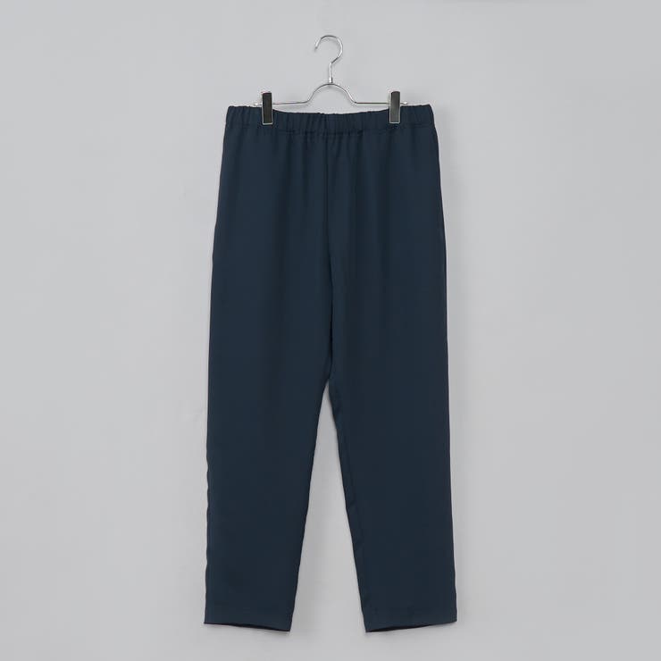 NAVY | 【RONEL】フクレ2重織イージーテーパードパンツ | coen【men】
