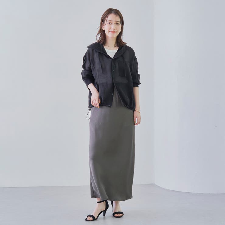 シアーワッシャーフーディシャツ | coen【women】 | 詳細画像15 