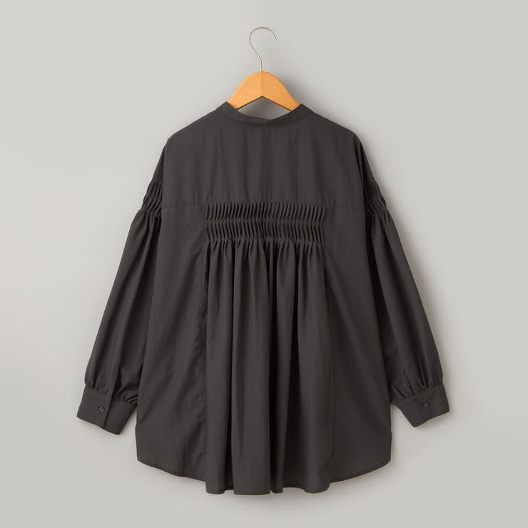 【再入荷 / 新色追加】ピンタックバンドカラーブラウス | coen【women】 | 詳細画像30 