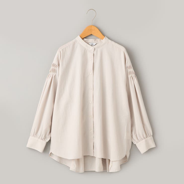 【再入荷 / 新色追加】ピンタックバンドカラーブラウス | coen【women】 | 詳細画像39 