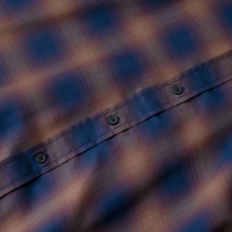 オンブレチェック シアーレギュラーシャツ | coen【women】 | 詳細画像35 