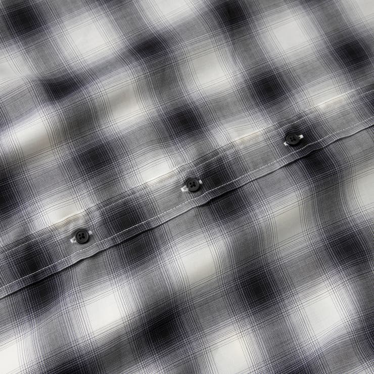 オンブレチェック シアーレギュラーシャツ | coen【women】 | 詳細画像41 