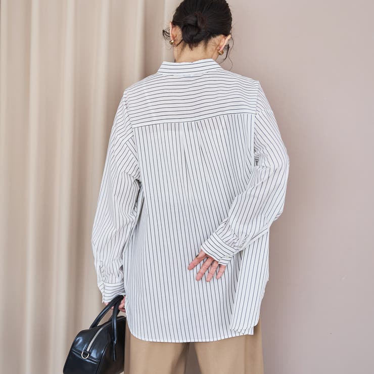 イージーケア2wayシャツ＿レギュラーカラー | coen【women】 | 詳細画像15 