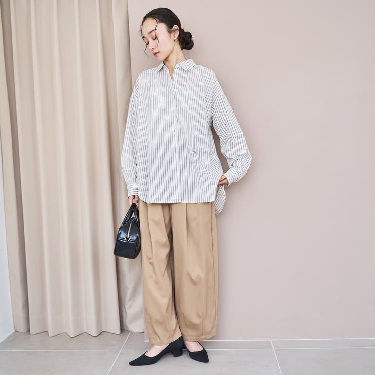 イージーケア2wayシャツ＿レギュラーカラー | coen【women】 | 詳細画像19 