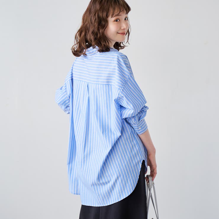 イージーケア2wayシャツ＿レギュラーカラー | coen【women】 | 詳細画像34 