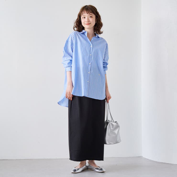 イージーケア2wayシャツ＿レギュラーカラー | coen【women】 | 詳細画像35 