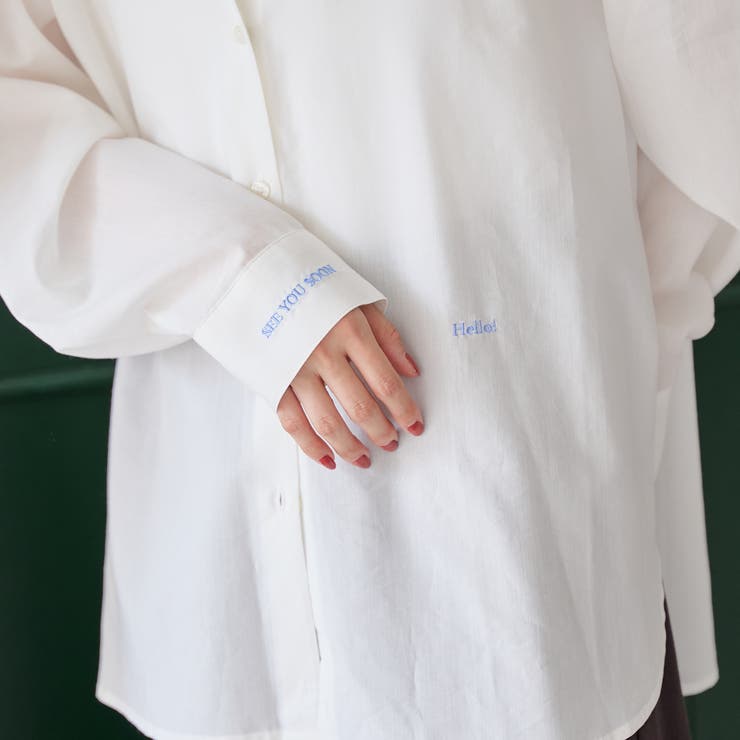 イージーケア2wayシャツ＿レギュラーカラー | coen【women】 | 詳細画像4 