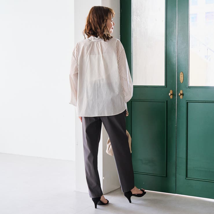 【イージーケア】2wayシャツ＿フリルネック | coen【women】 | 詳細画像23 