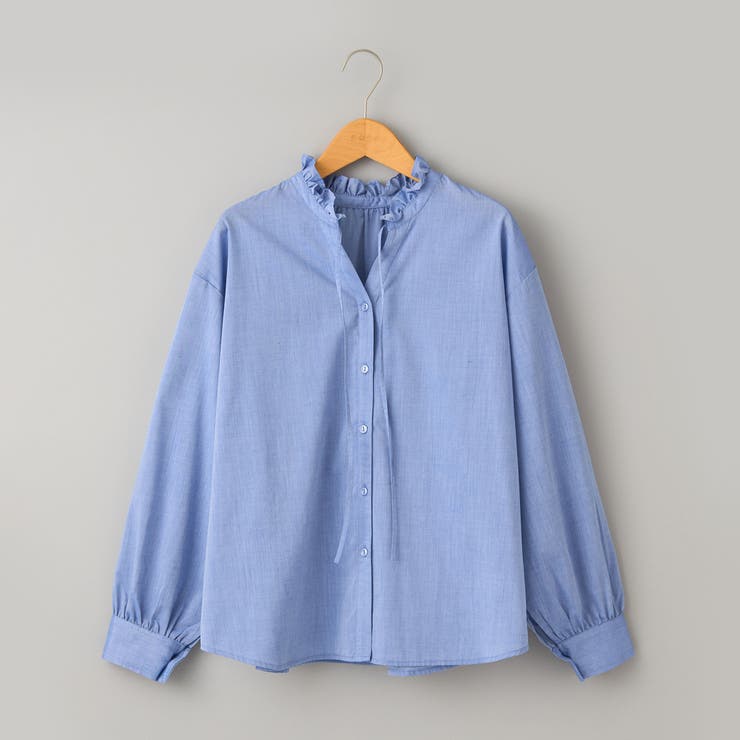 【イージーケア】2wayシャツ＿フリルネック | coen【women】 | 詳細画像34 