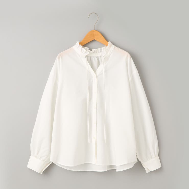 【イージーケア】2wayシャツ＿フリルネック | coen【women】 | 詳細画像40 