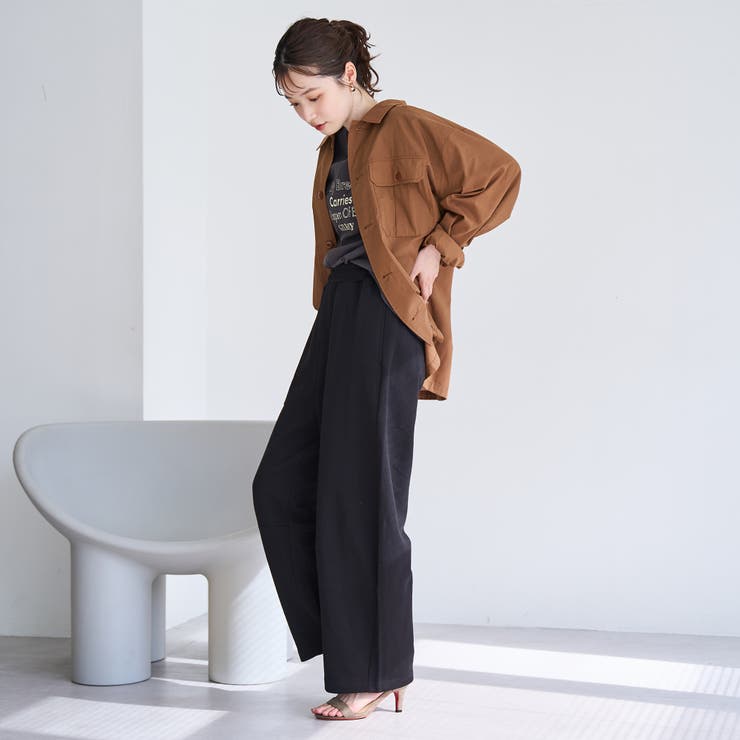 【イージーケア】フィールドシャツジャケット | coen【women】 | 詳細画像12 