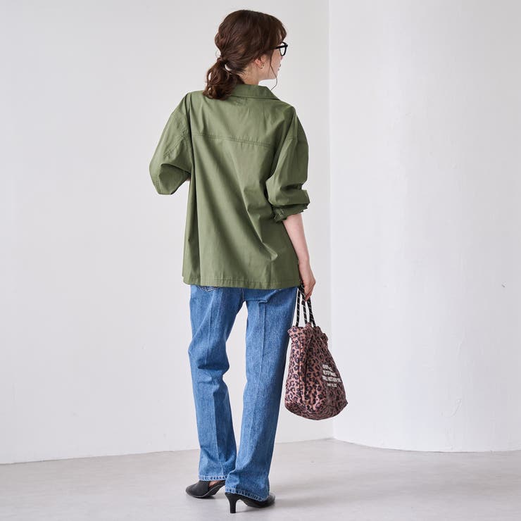 【イージーケア】フィールドシャツジャケット | coen【women】 | 詳細画像20 