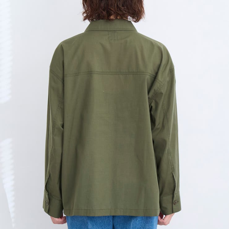【イージーケア】フィールドシャツジャケット | coen【women】 | 詳細画像23 