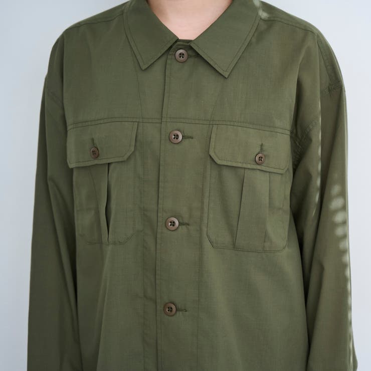 【イージーケア】フィールドシャツジャケット | coen【women】 | 詳細画像25 