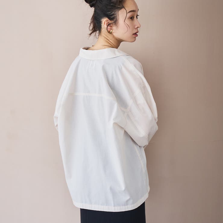 【イージーケア】フィールドシャツジャケット | coen【women】 | 詳細画像3 