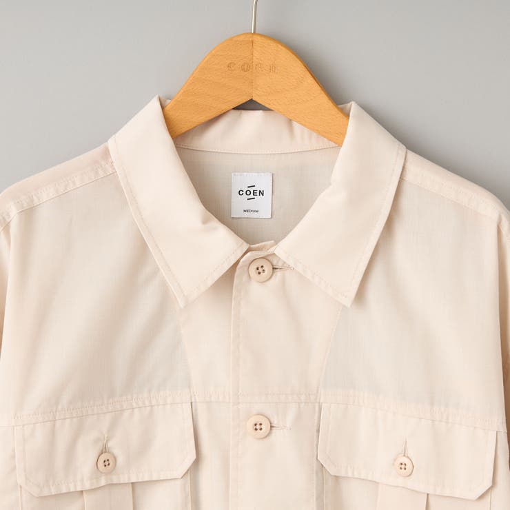 【イージーケア】フィールドシャツジャケット | coen【women】 | 詳細画像32 