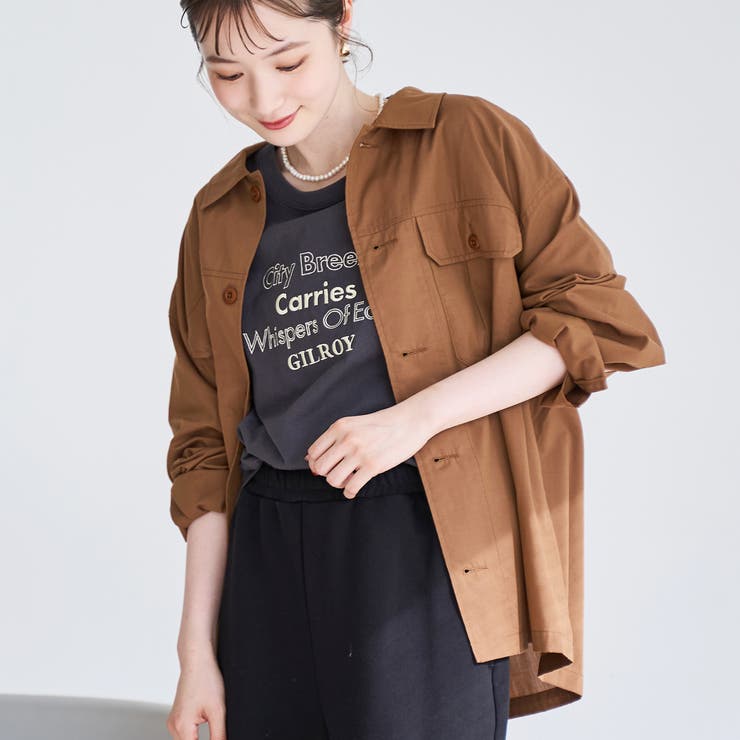 【イージーケア】フィールドシャツジャケット | coen【women】 | 詳細画像8 