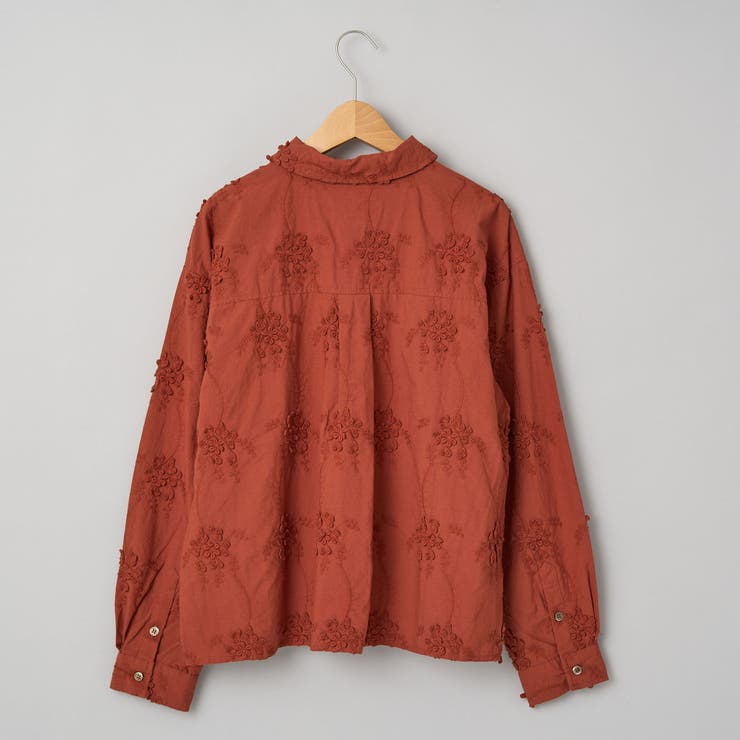 3D刺繍ロングスリーブシャツ | coen【women】 | 詳細画像31 