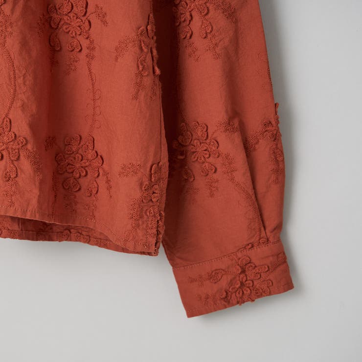 3D刺繍ロングスリーブシャツ | coen【women】 | 詳細画像34 