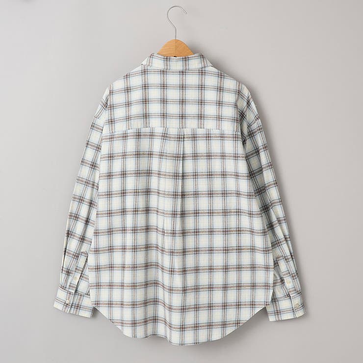 【スプリングカラー】ネルチェック レギュラーカラー長袖シャツ | coen【women】 | 詳細画像26 