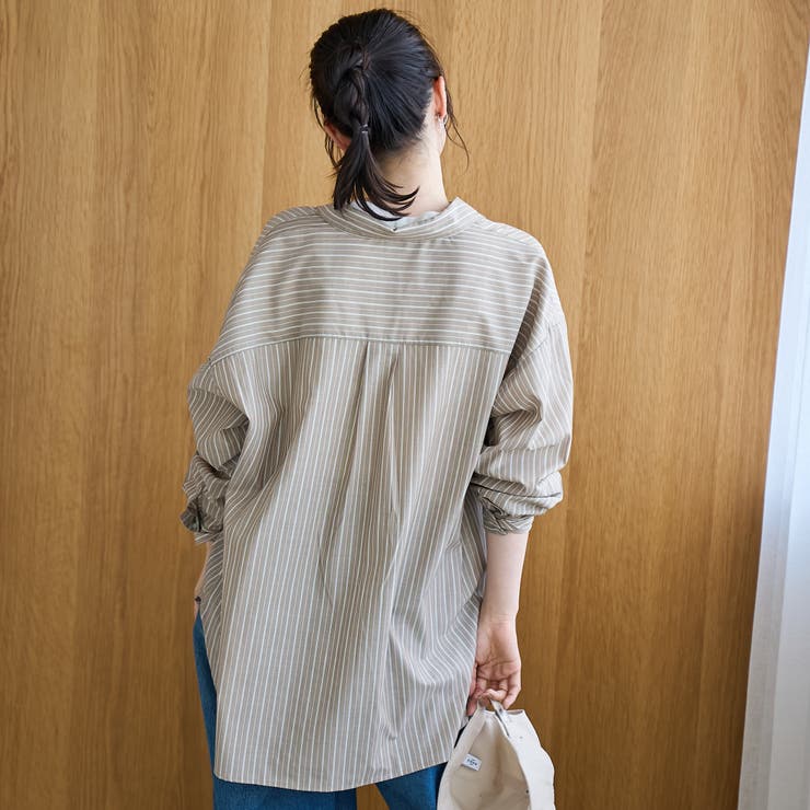 【イージーケア】2wayシャツ＿レギュラーカラー | coen【women】 | 詳細画像17 