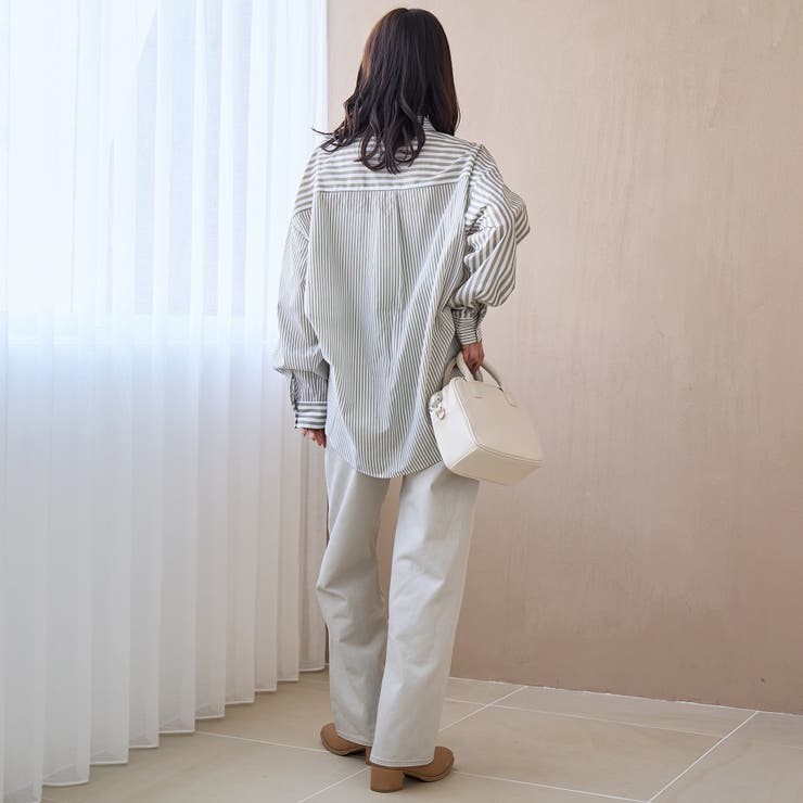 【イージーケア】2wayシャツ＿レギュラーカラー | coen【women】 | 詳細画像35 