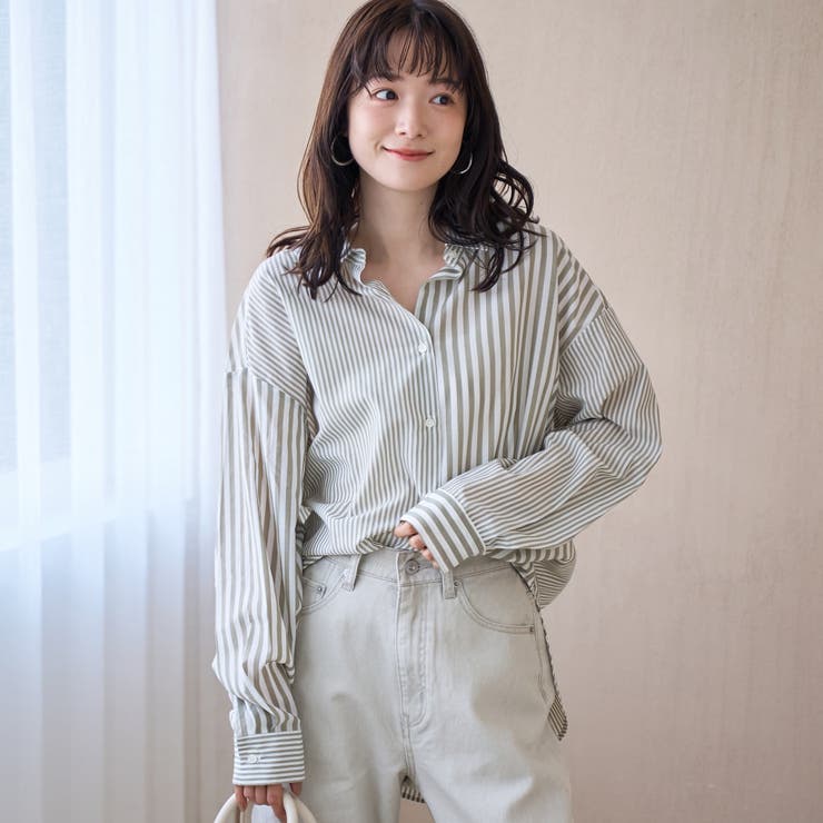 【イージーケア】2wayシャツ＿レギュラーカラー | coen【women】 | 詳細画像36 