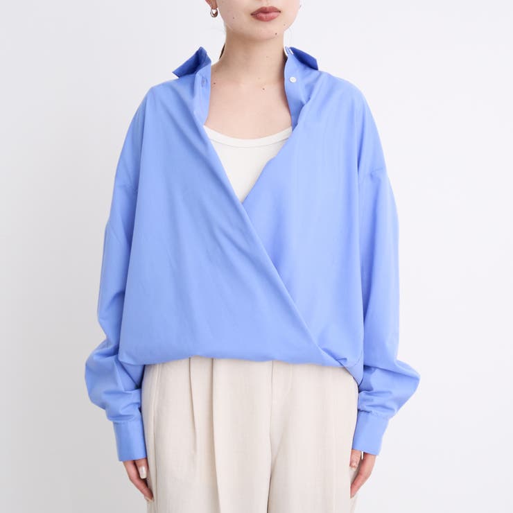 【イージーケア】2wayシャツ＿レギュラーカラー | coen【women】 | 詳細画像50 