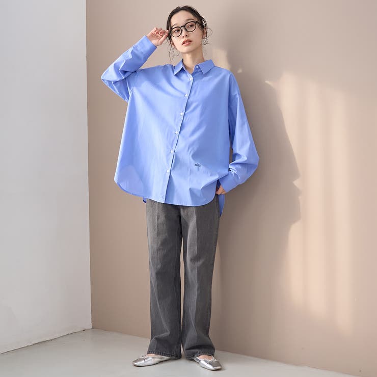 【イージーケア】2wayシャツ＿レギュラーカラー | coen【women】 | 詳細画像7 